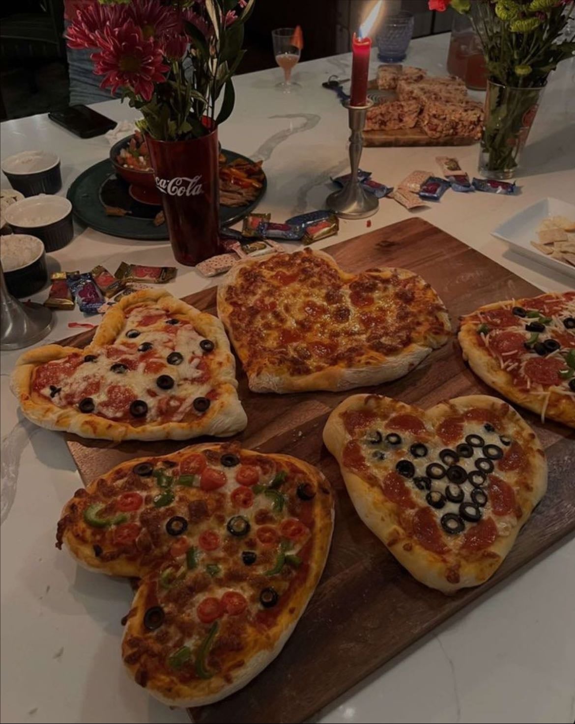 pizza cœur