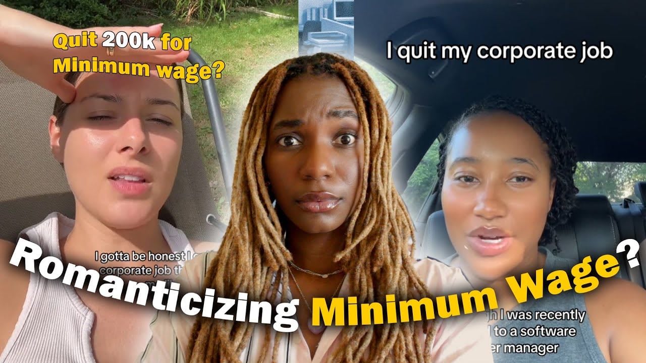 Gen Z is Quitting Corporate for Minimum Wage - YouTube