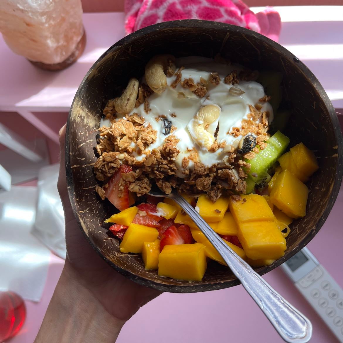 Tropical yogurt bowl