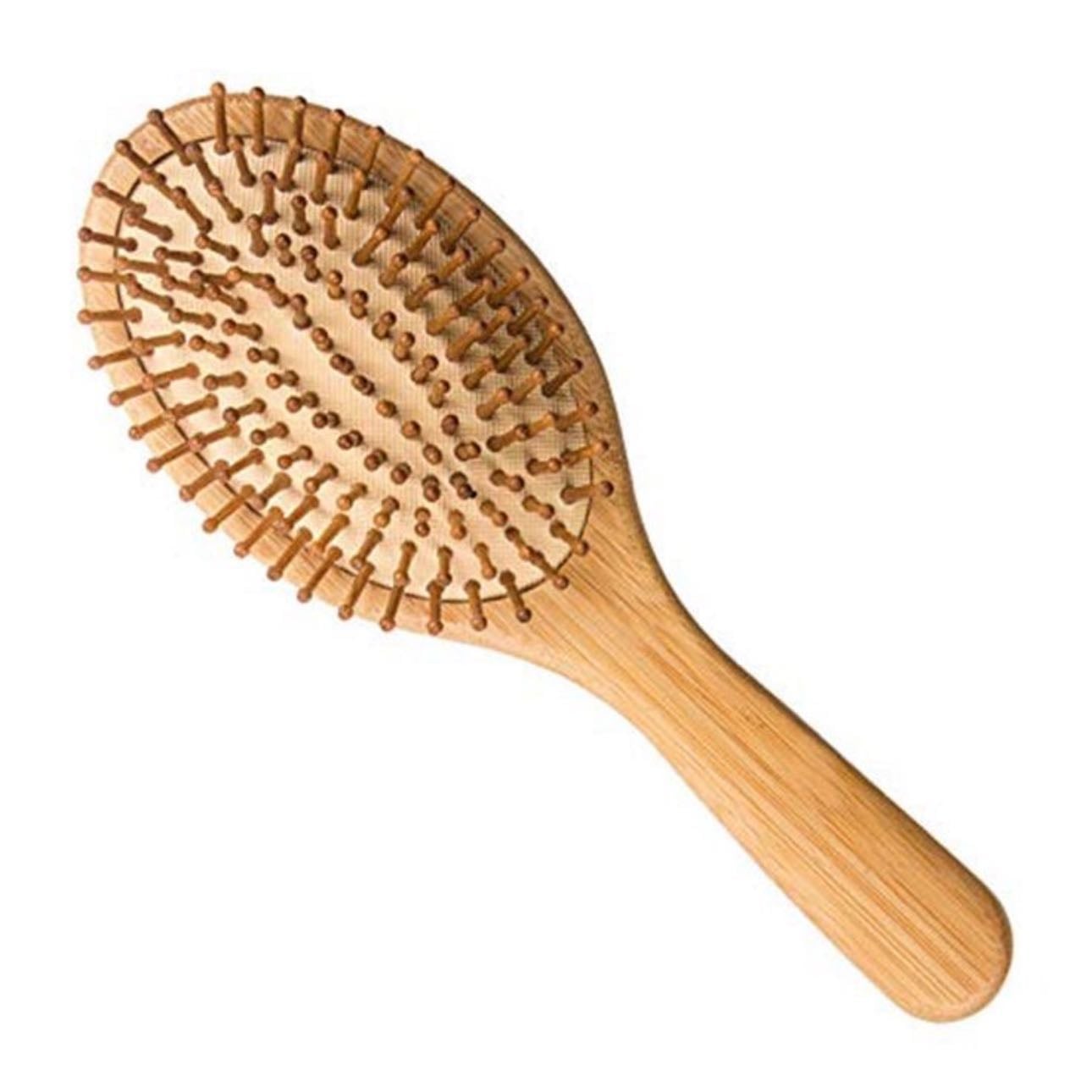 Cepillo de Bambú - Solo para cabello lacio.