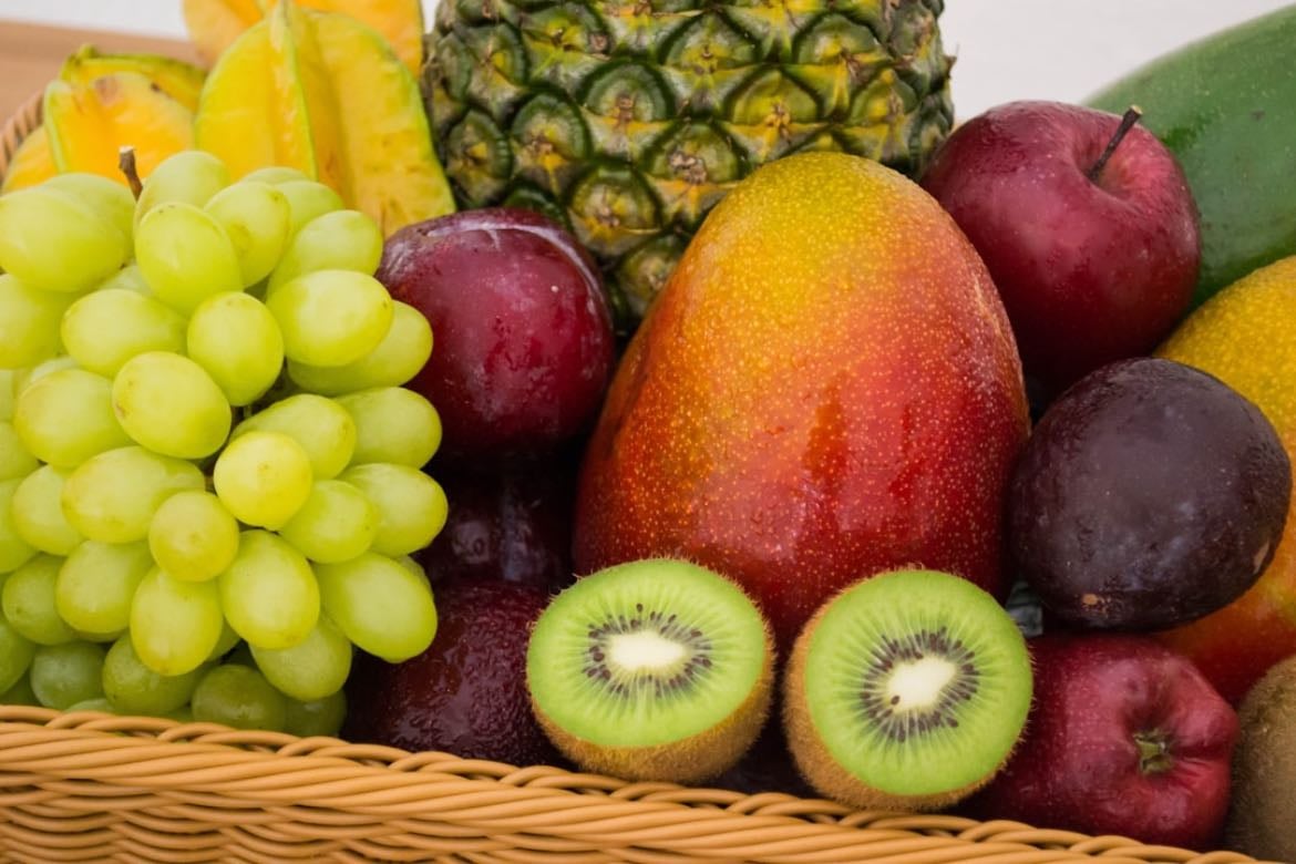 Fruit - Could include; apples, bananas, grapes, strawberries, etc