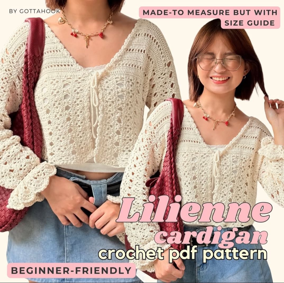 Lilienne cardigan - Paid pattern
Instagram: gottahook