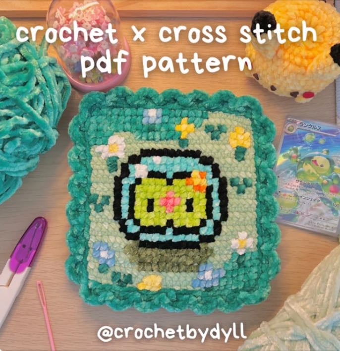 Solosis-inspired tile - Paid pattern
Instagram: @crochetbydyll