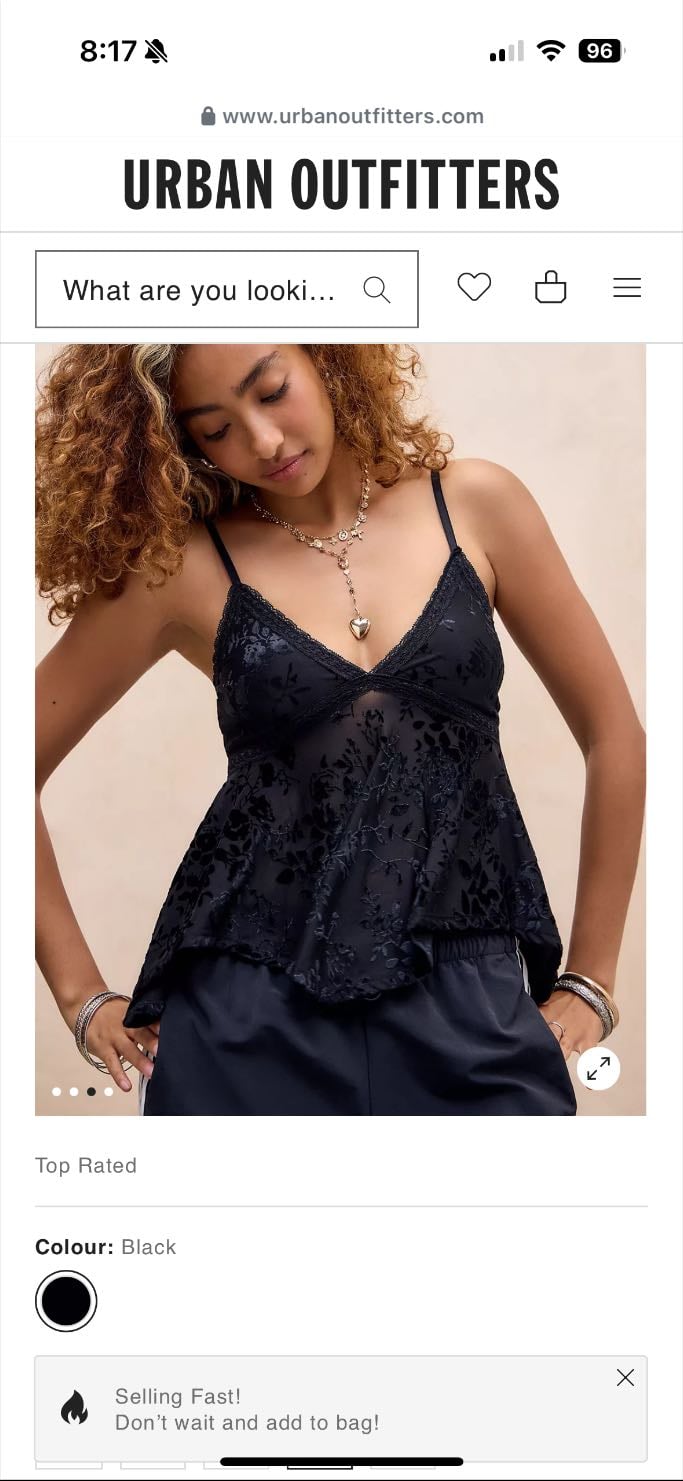 celia devoré babydoll top - urban outfitters