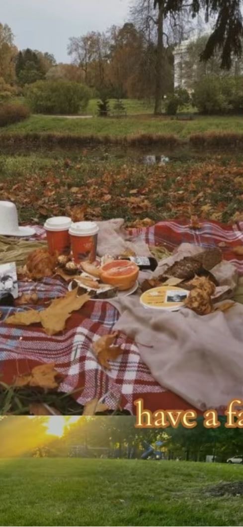 picnic - but fall themed!
