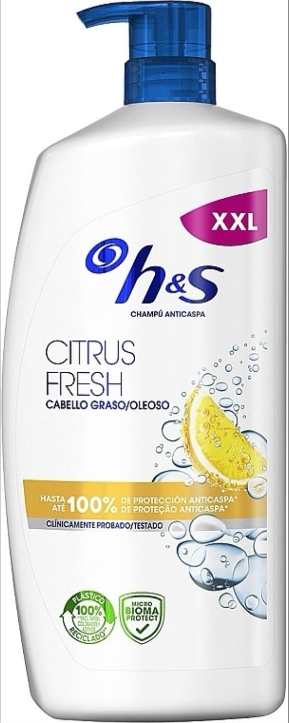 XXL ohes CHAMPÚ ANTICASPA MENTHOL •800 FRESH