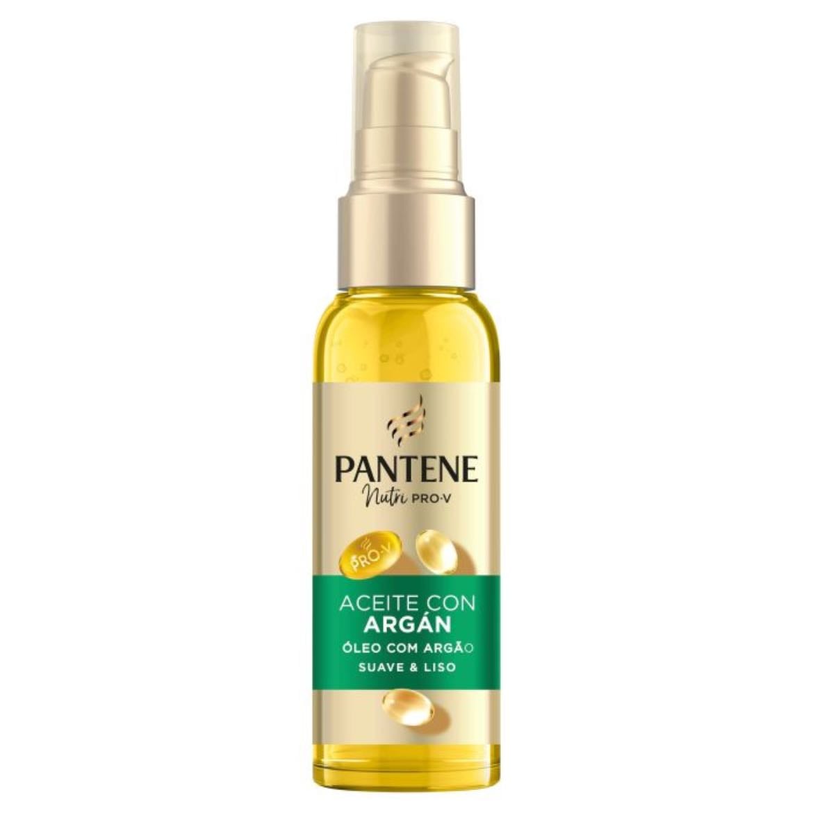PANTENE Nutri PRoV ACEITE CON ARGÁN OLEO COM ARGÃO SUAVE & LISO