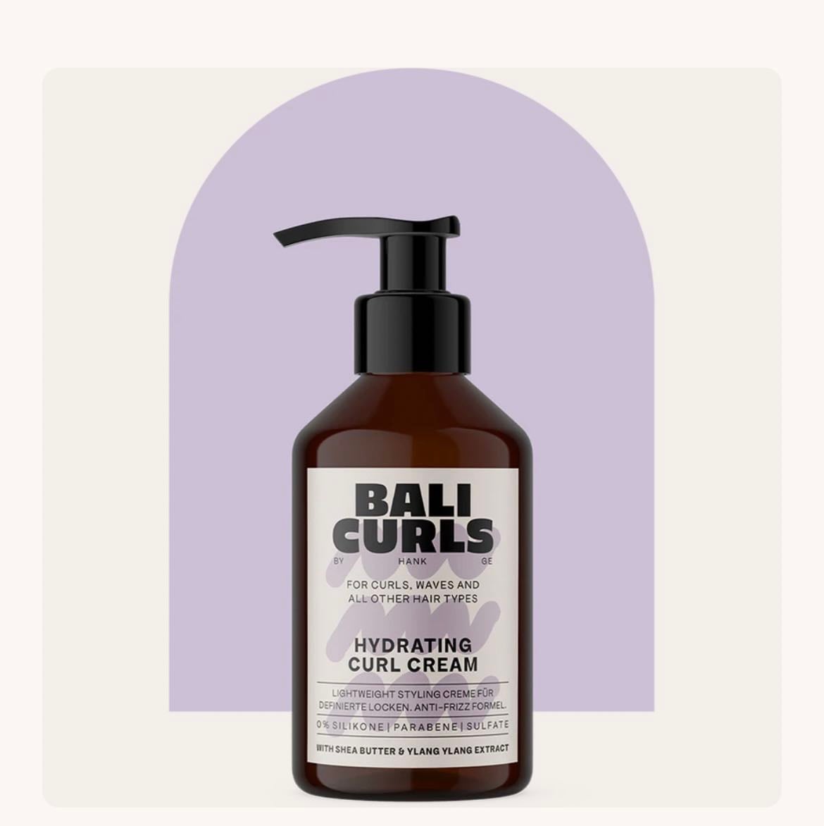 Hydrating curl cream - Bali care