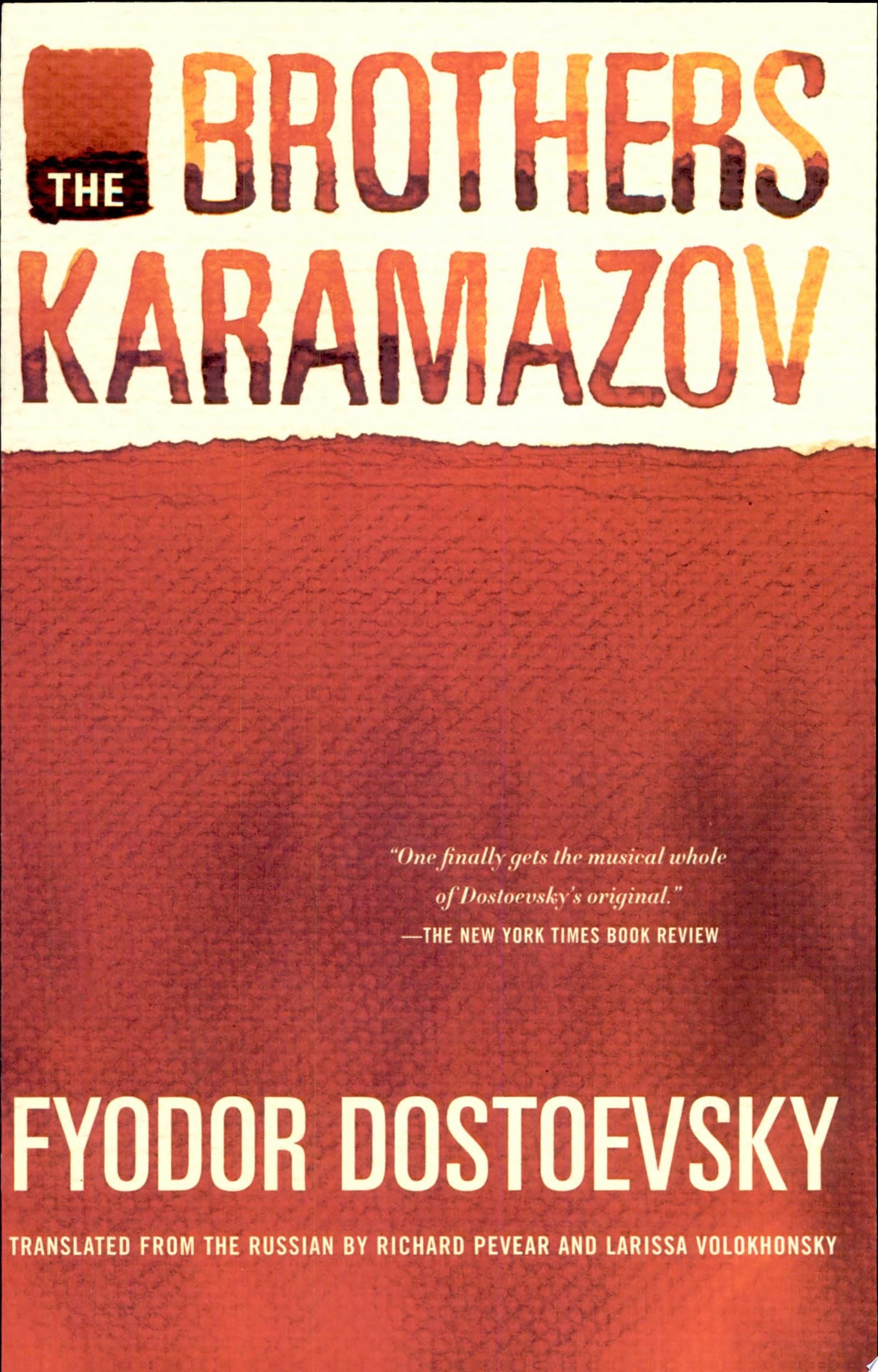 The Brothers Karamazov - Fyodor Dostoevsky · 2002