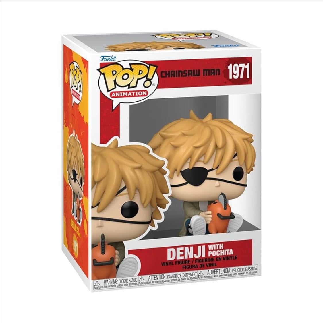 Denji with Pochita Funko - Chainsaw Man