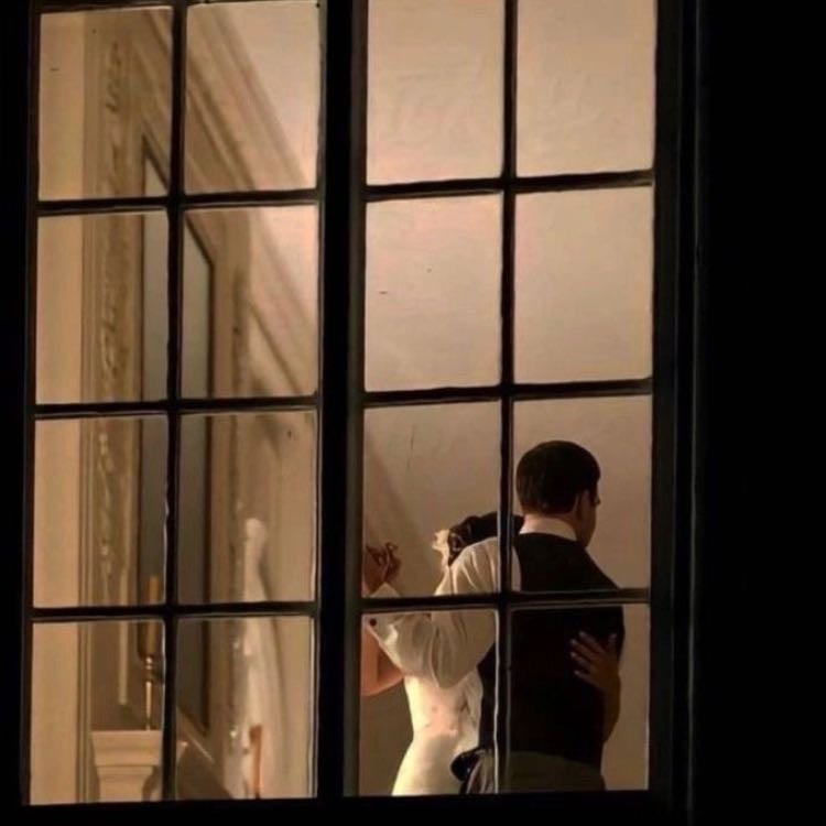 Watching people through windows