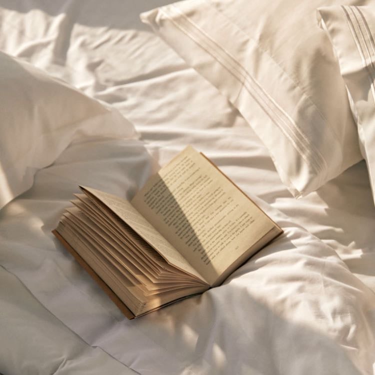 Reading in bed or outside