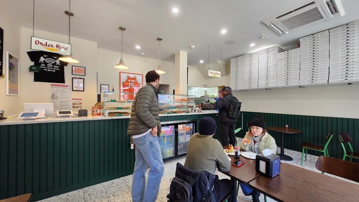 Lucia Pizza Of UES - Best New York style slice in the neighborhood.