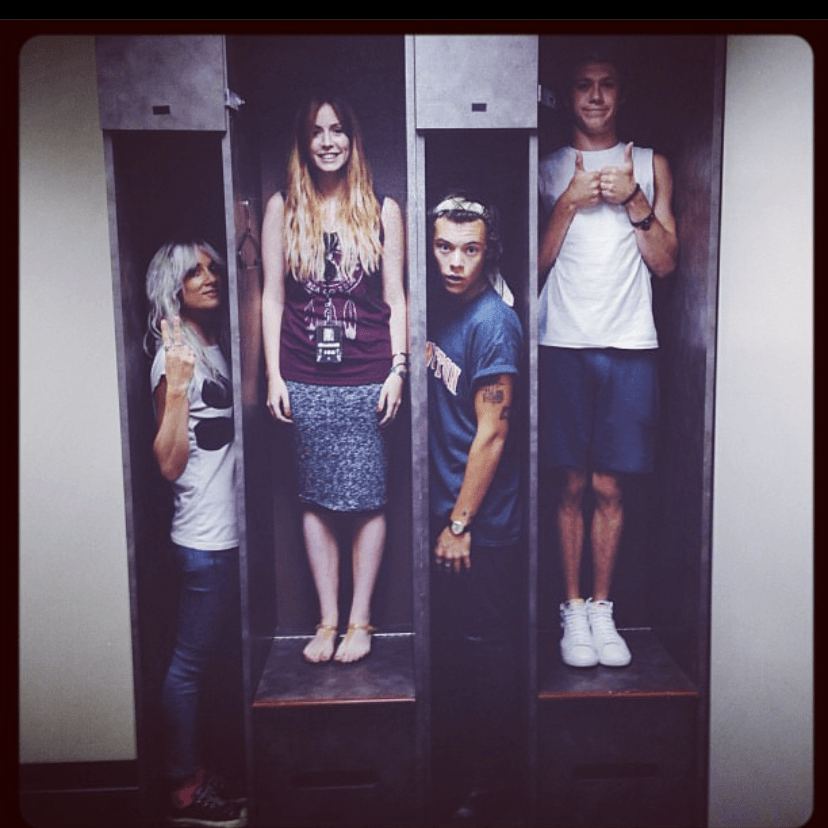 “How do you fit in there? Sideways, oh yeah”
