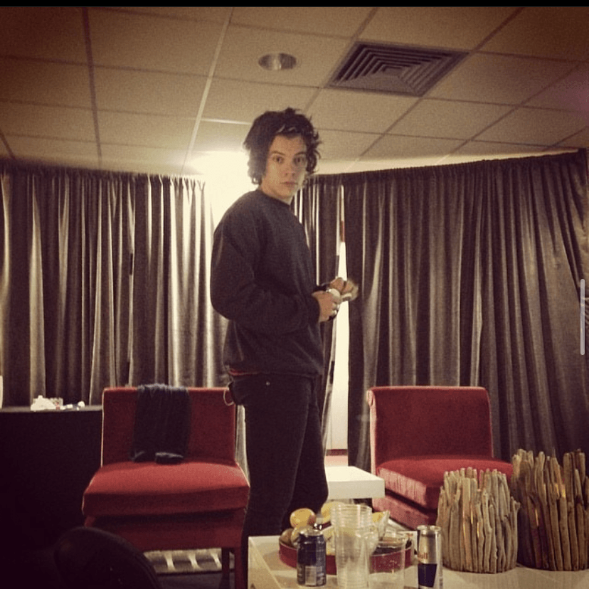 “Dressing room shenanigans with harry”
