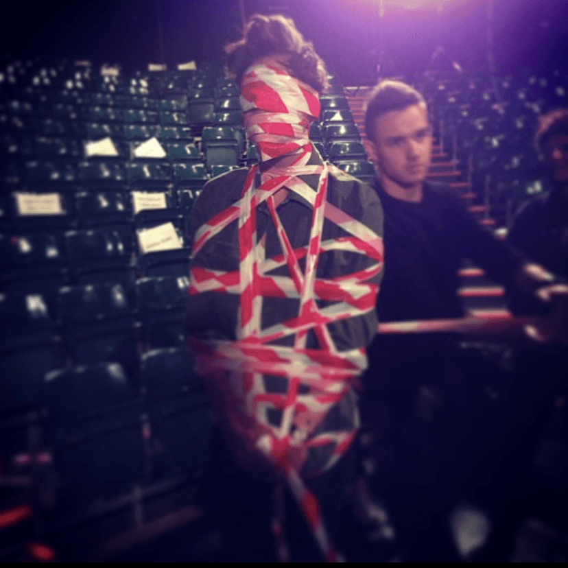 “I got tied up”