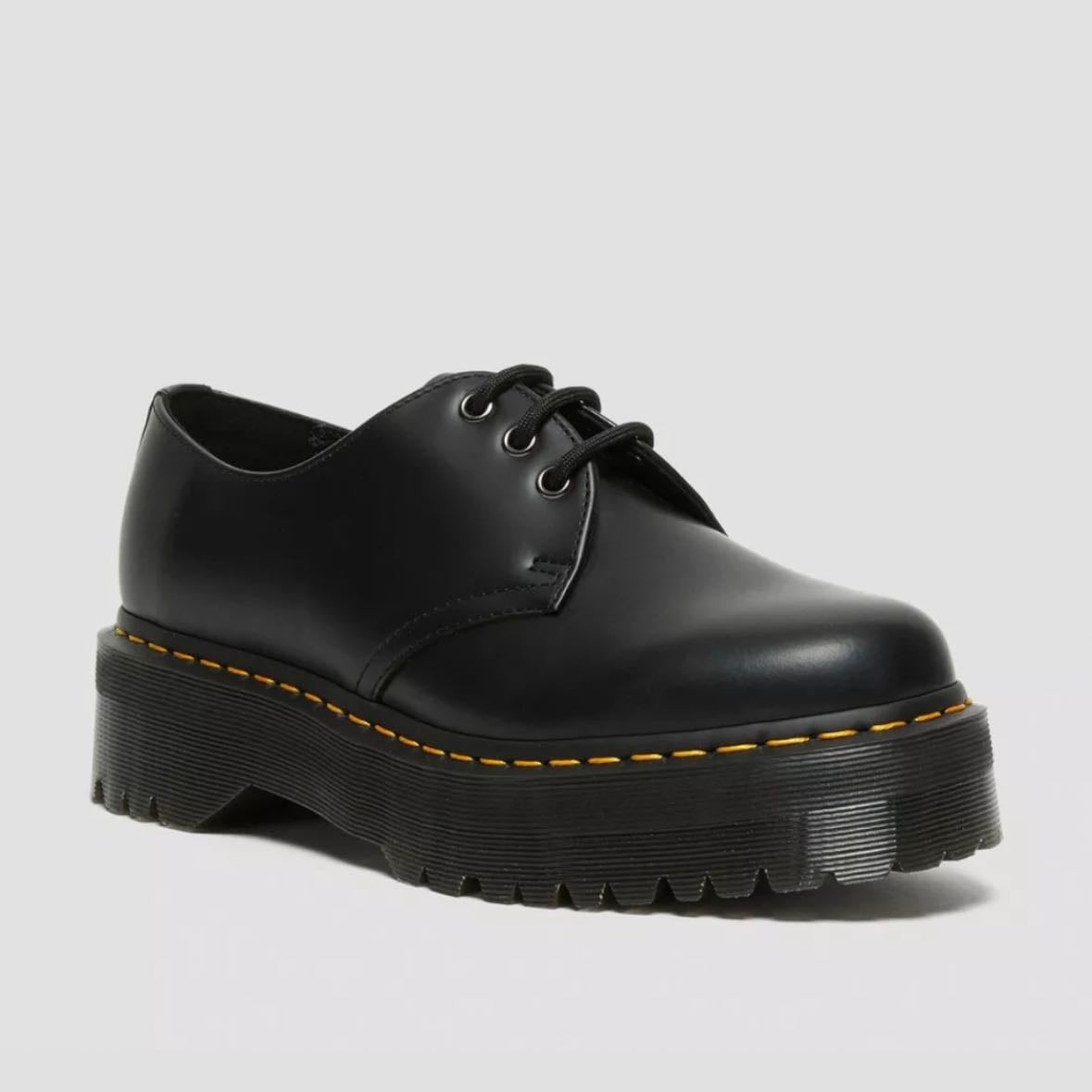 ZAPATOS CON PLATAFORMA 1461 QUAD DE PIEL SMOOTH dr martens