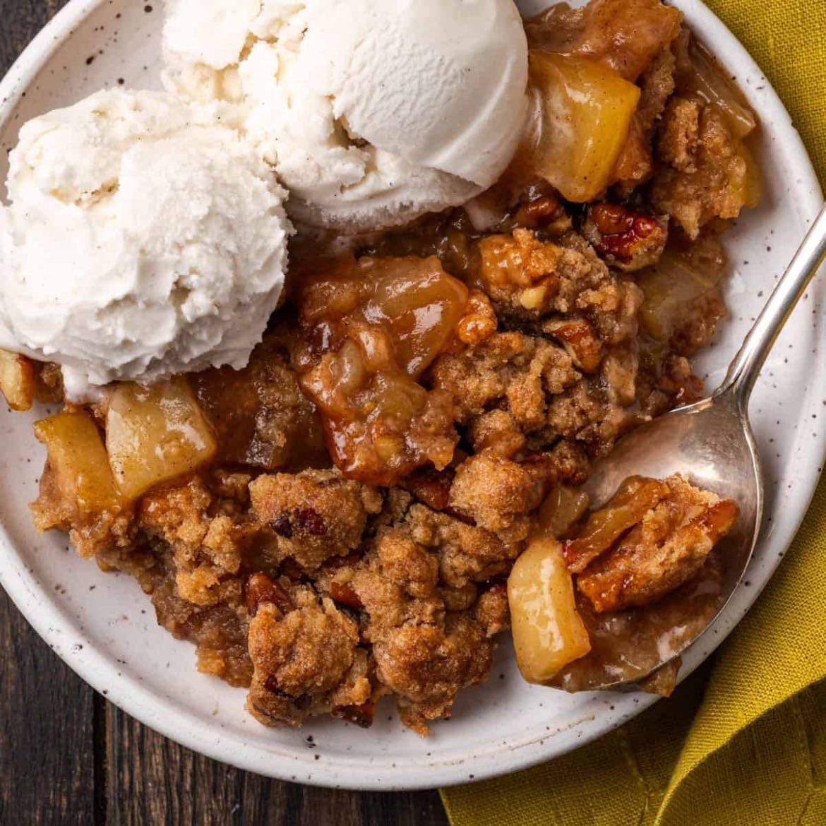 apple crumble