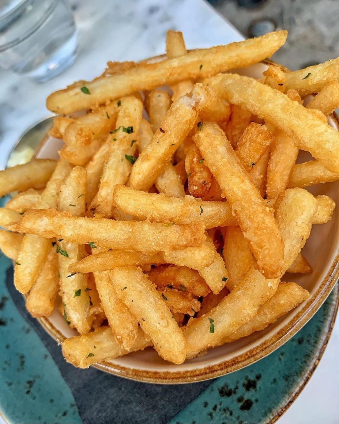 french fries - with mayo