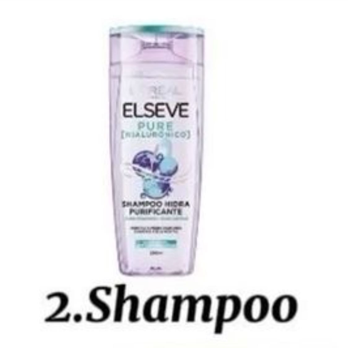 ELSEVE - Shampoo. Este y los de pantene (o que no tengan mucho quimico)