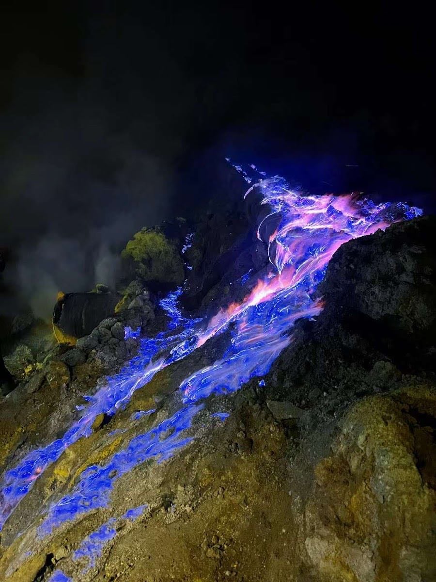 Blue Flames, Ijen - Indonesia