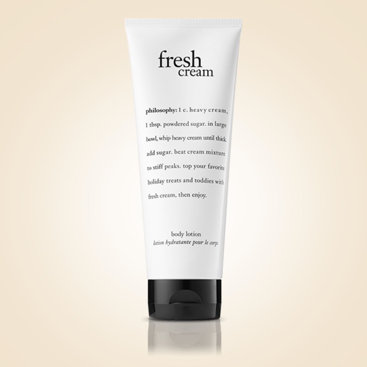 fresh cream lotion - fresh