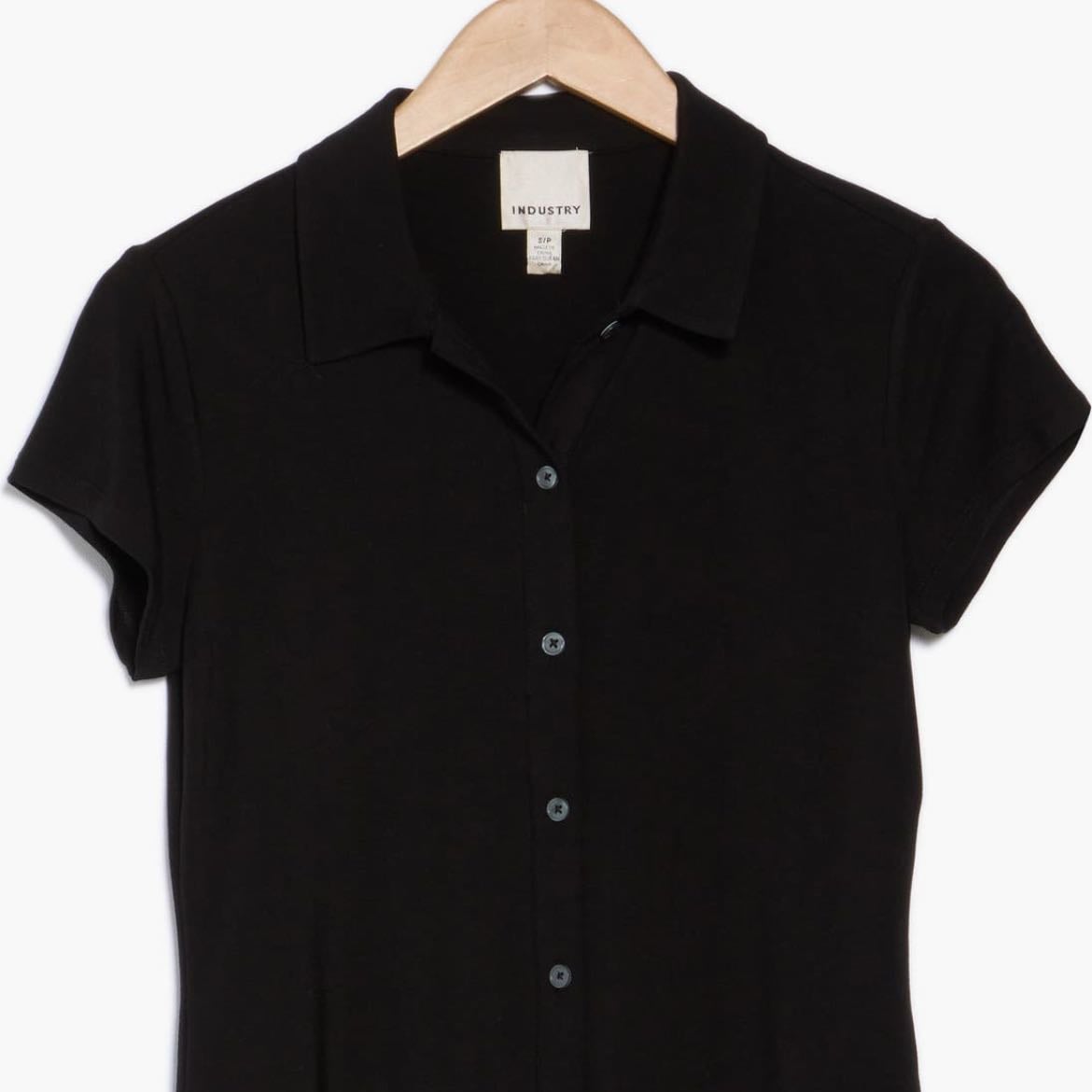 industry short sleeve button top - nordstrom rack