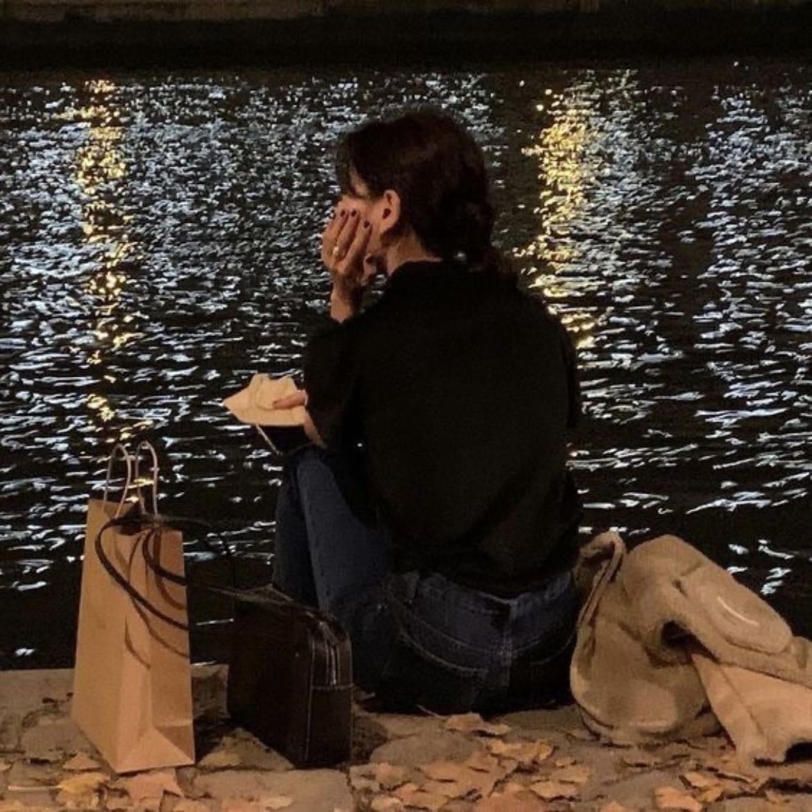 Resting - Doing nothing but stare at things deeply and slowly. Not thinking about anything. It's just me somewhere no one can find me.