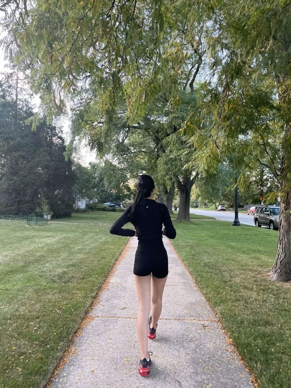 Walking alone