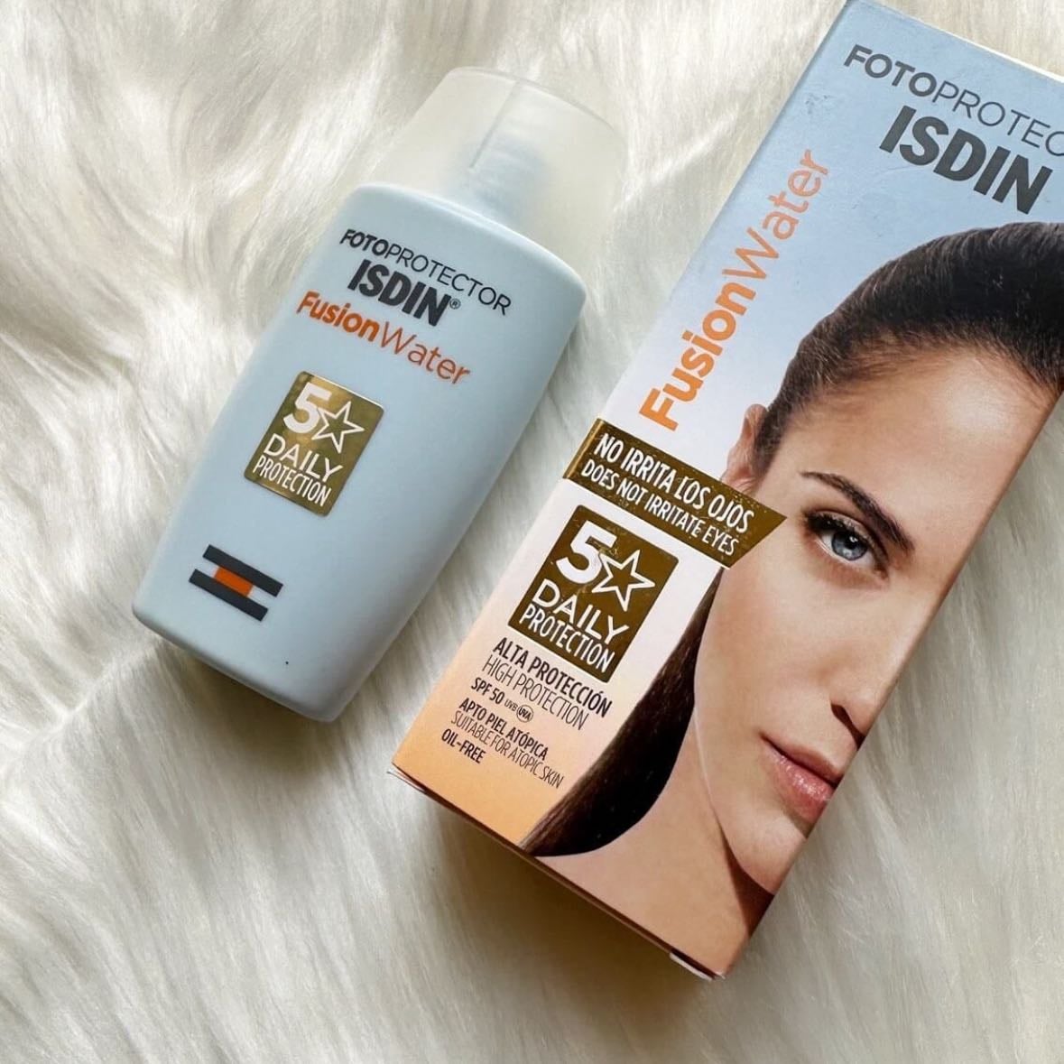 Bloqueador fotoprotector fusion water- ISDIN - simplemente un SÍ