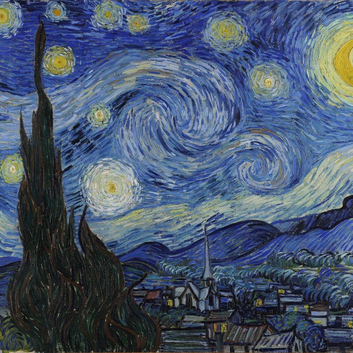 Starry night - Vincent Van Gogh