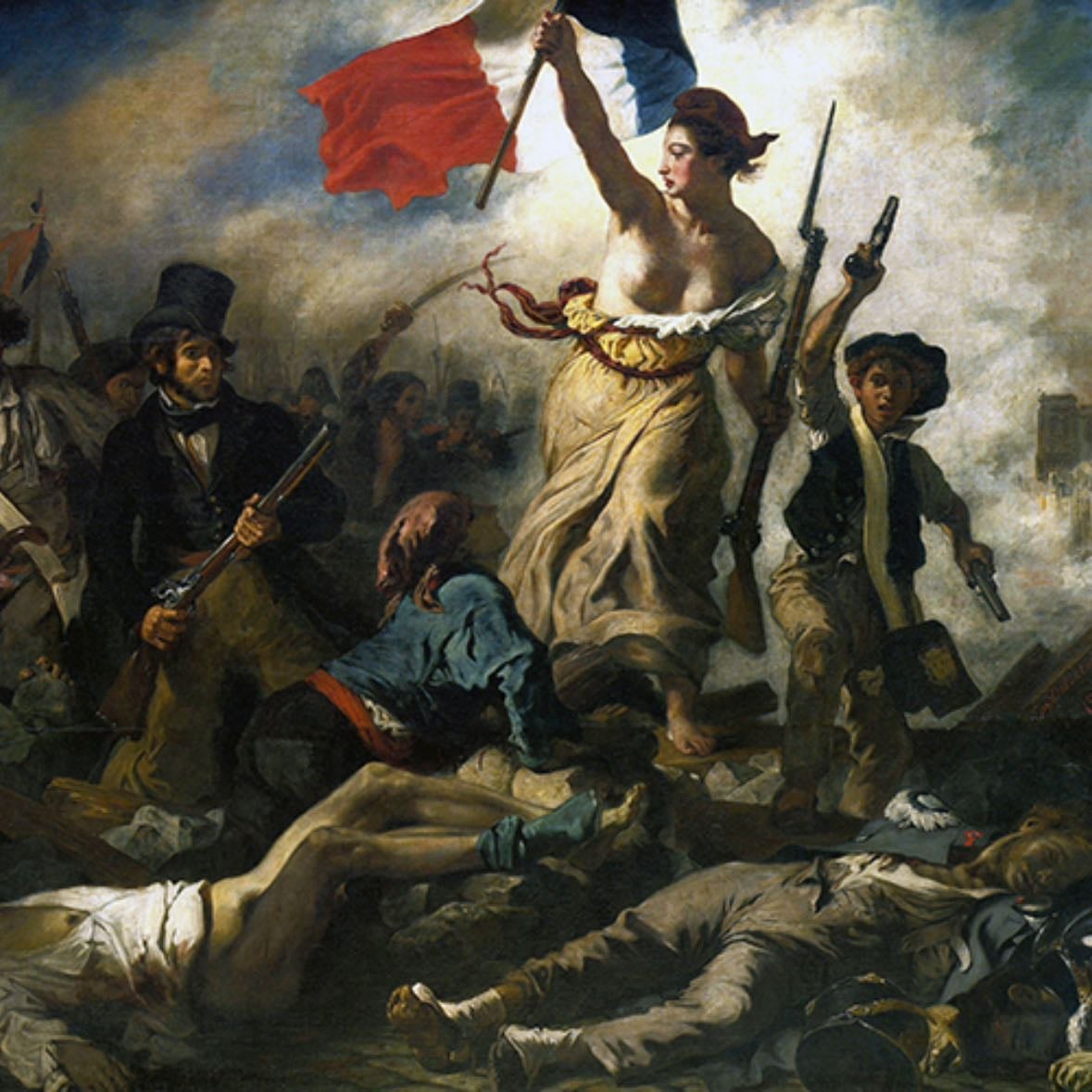 Liberty leading the people - Eugene Delacroix
