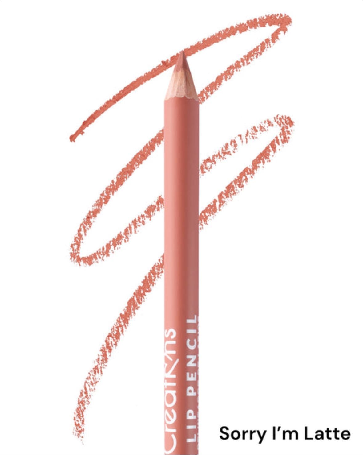 WOODEN LIP PENCILS-SORRY IM LATTE - Beauty Creations