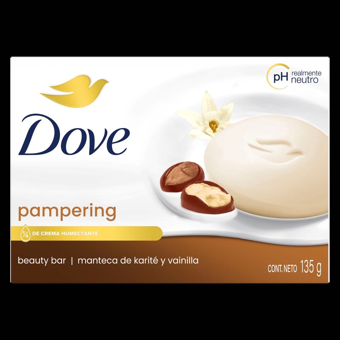 Barra de Belleza Dove® Pampering Karité y Vainilla