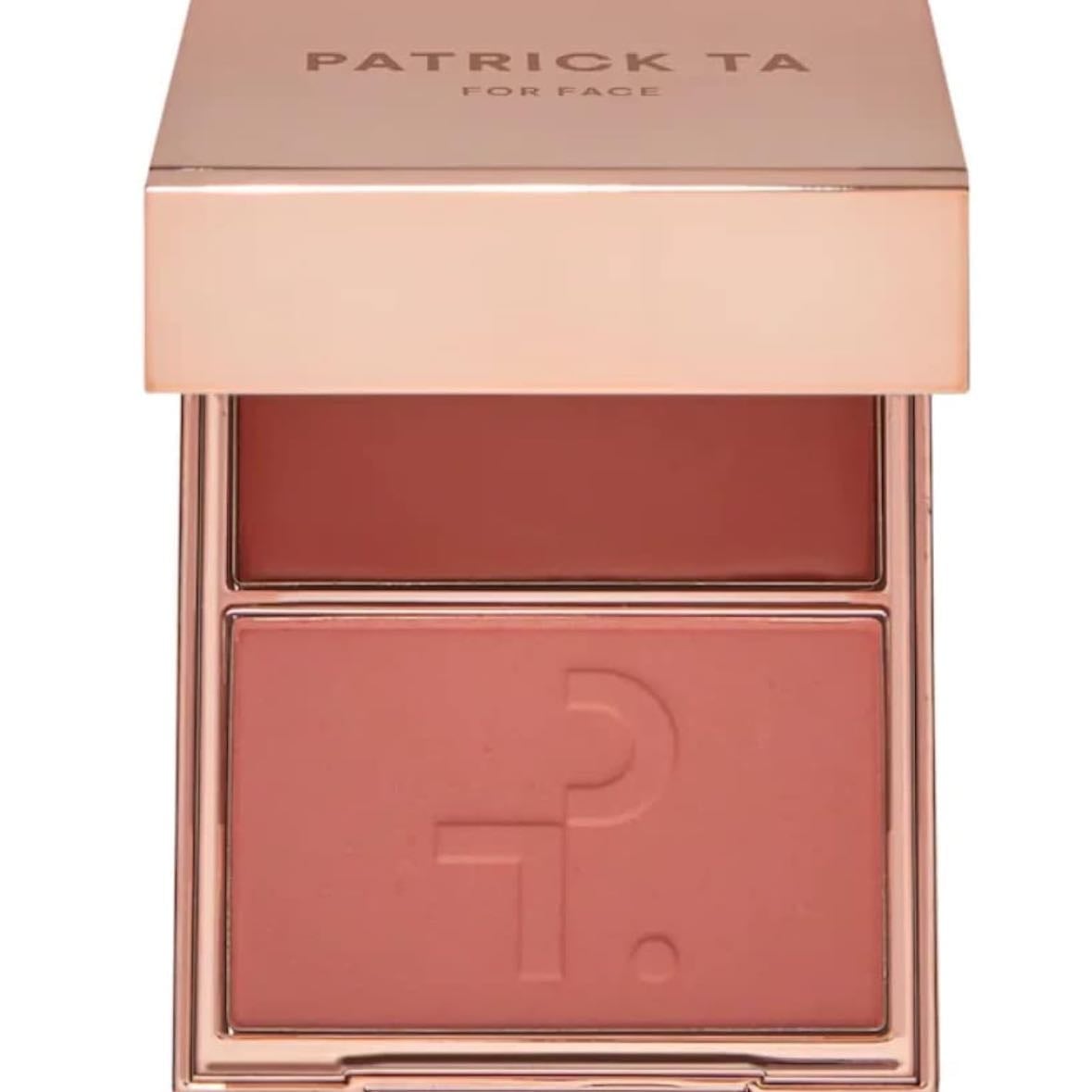 PATRICK TA Creme & Powder Blush Duo - She’s blushing- dusty rose