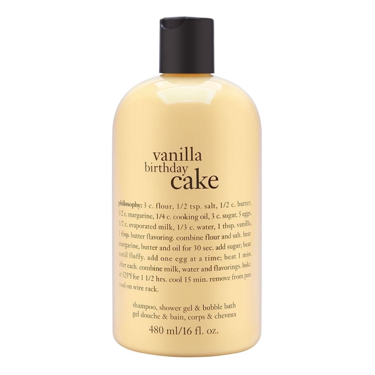 philosophy vanilla birthday cake