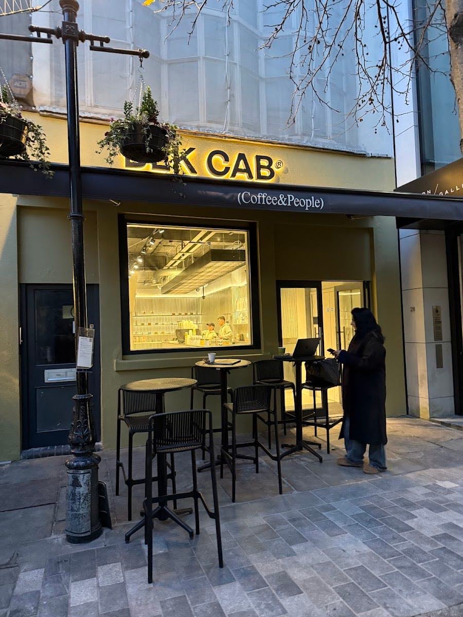 BLK CAB®️ (Coffee & People) - Oxford St.