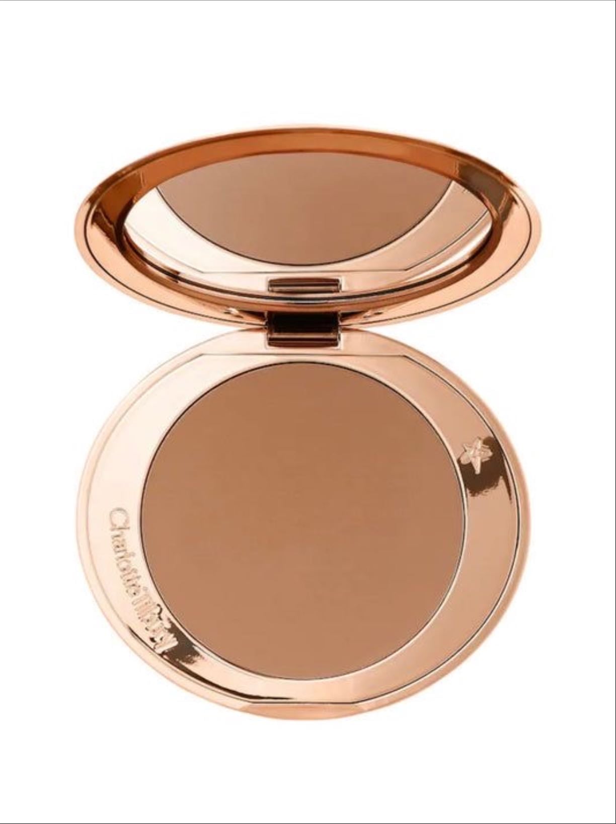 charlotte tilbury powder bronzer - shade: tan