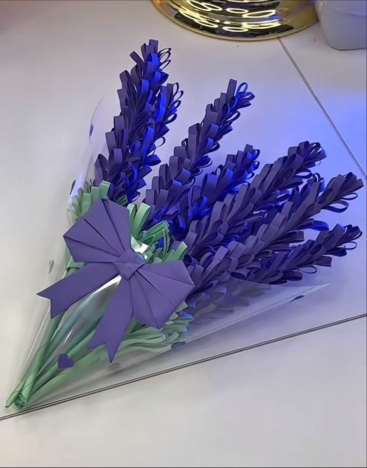 Lavandas de papel