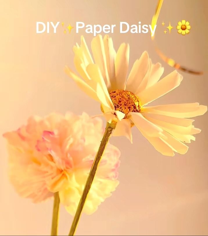 Margaritas de papel