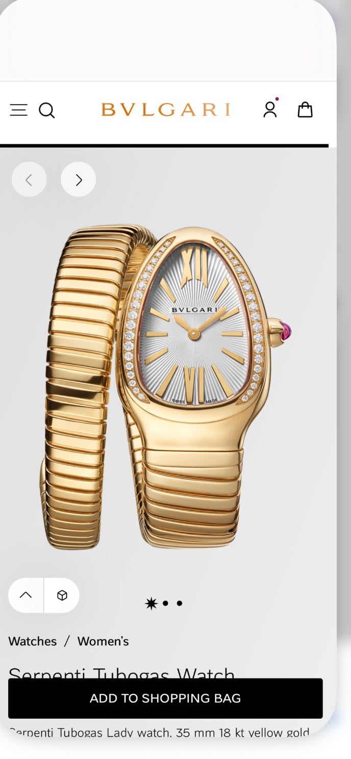 Serpenti Watch - Bvlgari