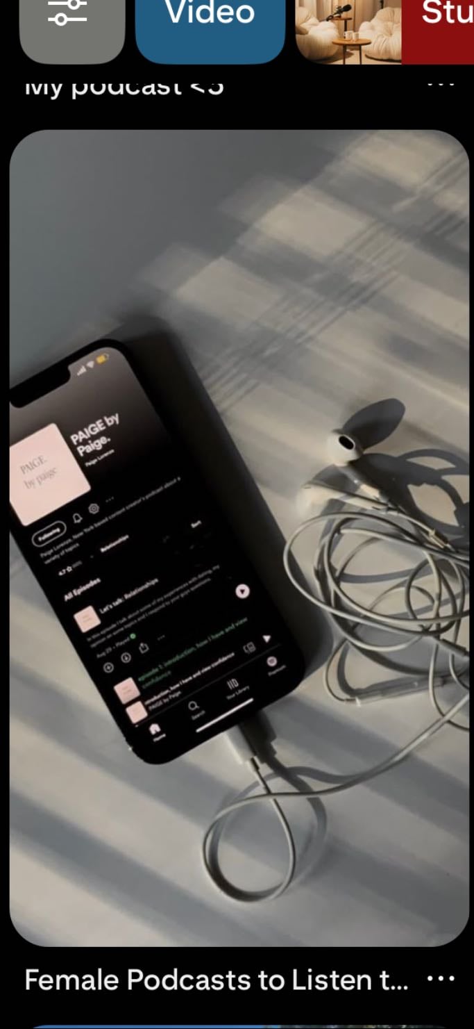 Listen to a podcast