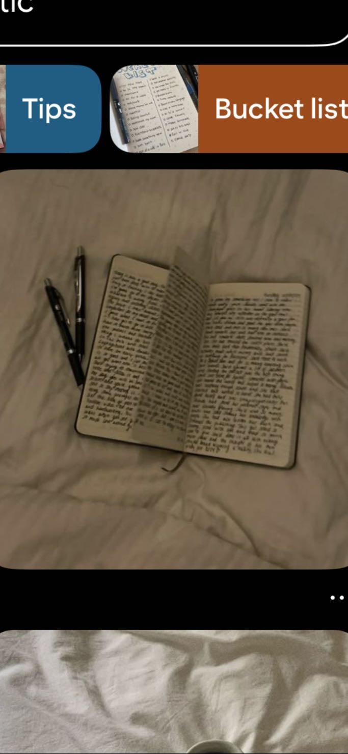 Start journaling/scratchbooking