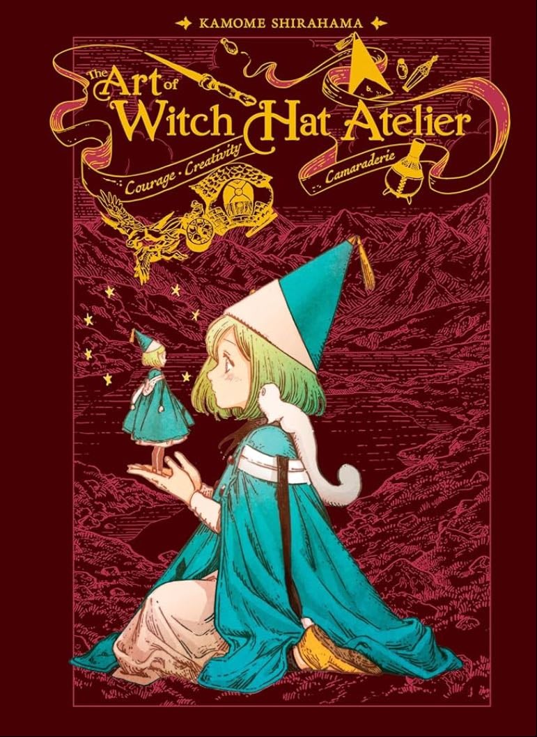 Libro the art of Witch hat Atelier - Amazon 30dolares