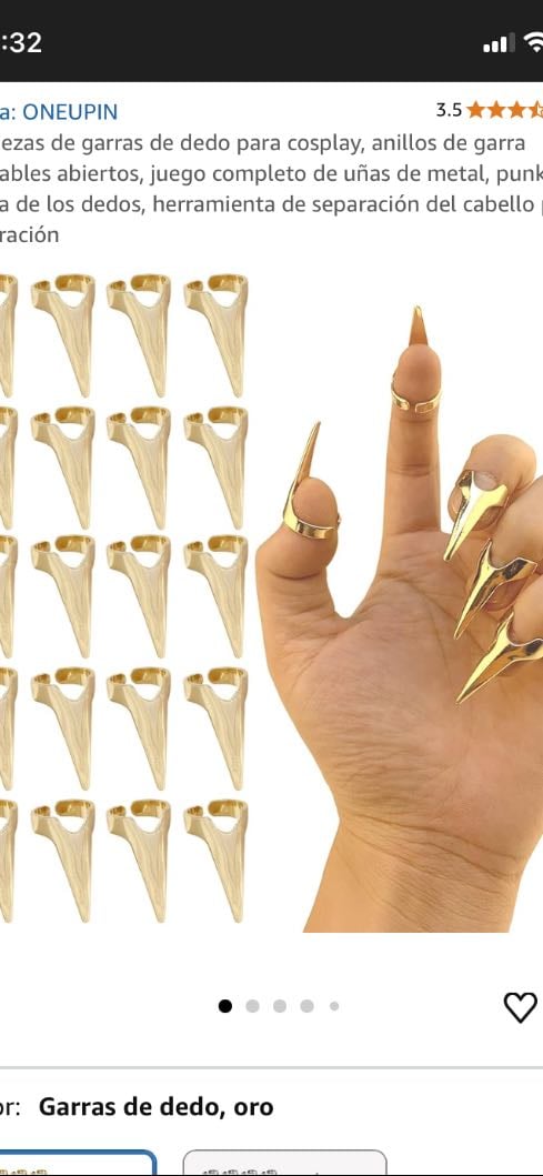 Garras de dedo - Para ASRM