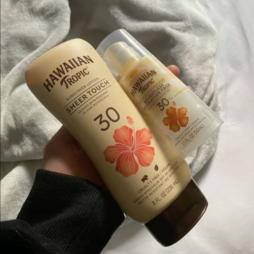 Sunscreen!