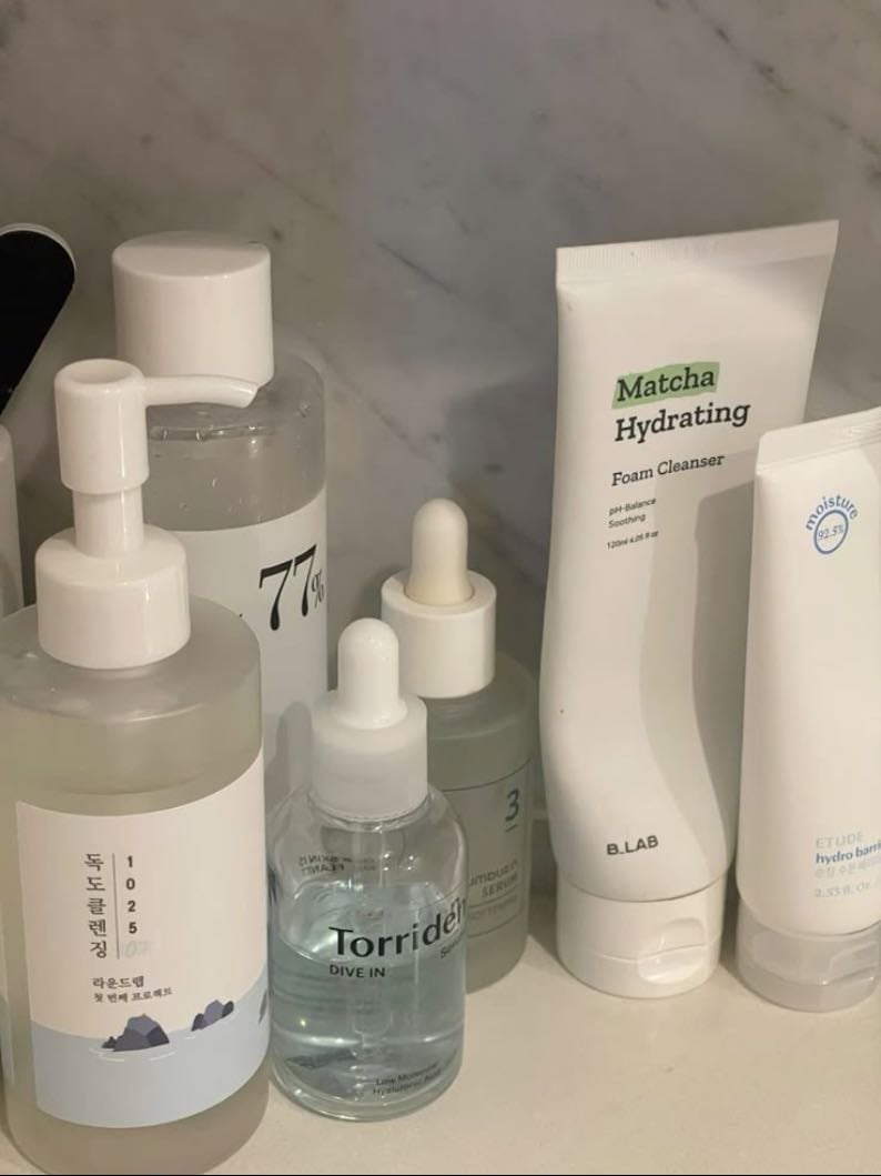 Skincare - And brushing teeth