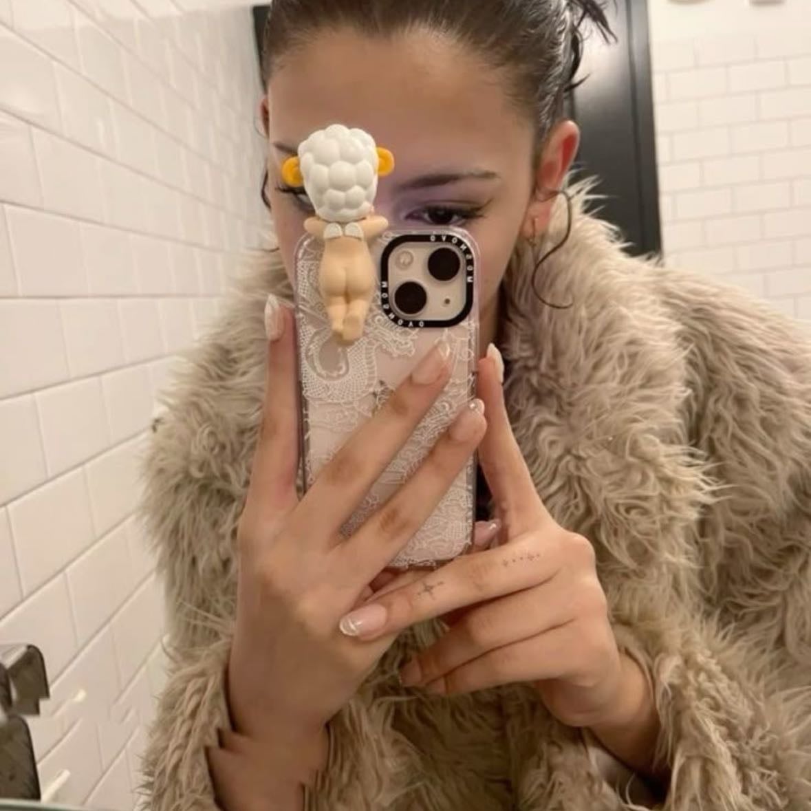 faux fur coat