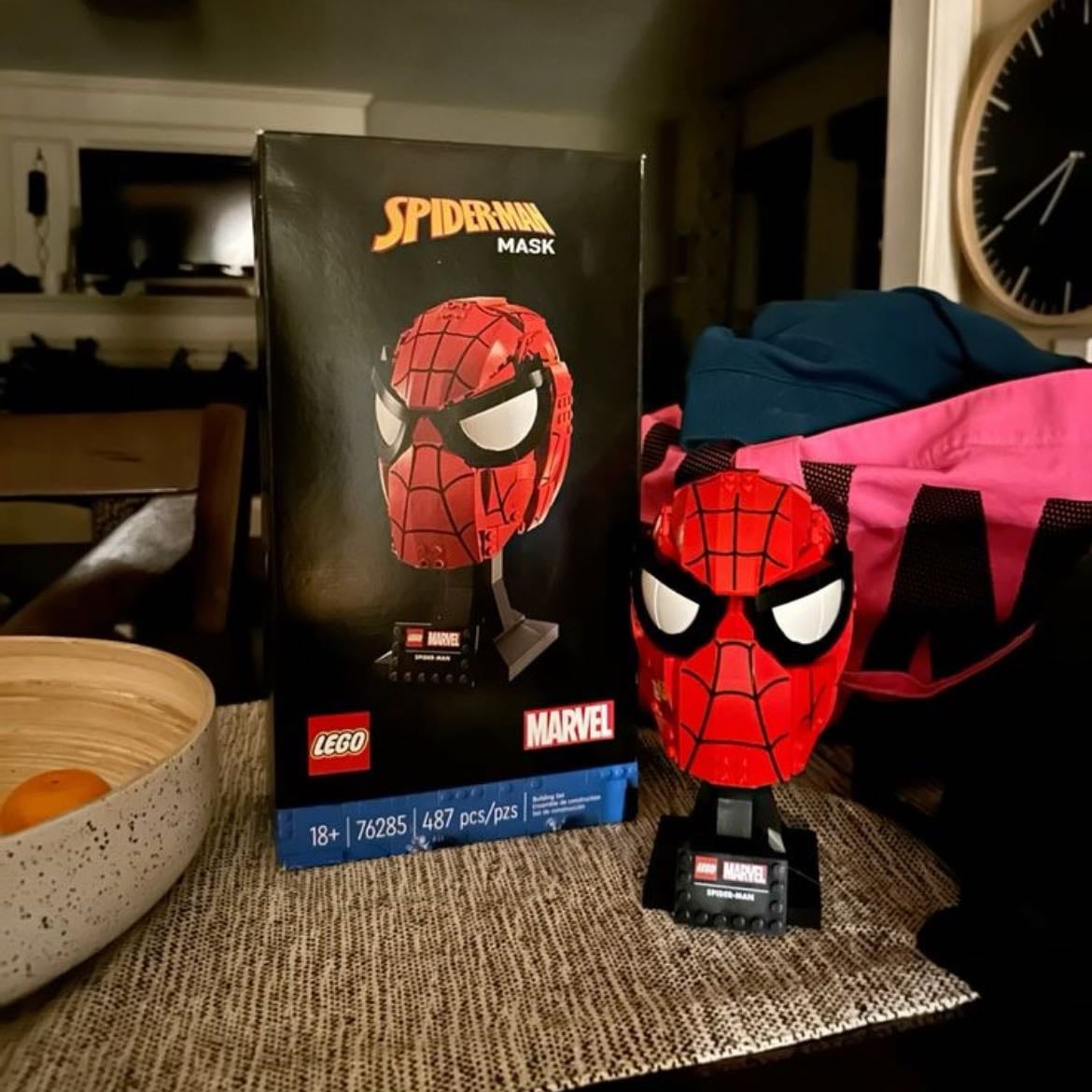 lego máscara de spider-man - es arte y ya