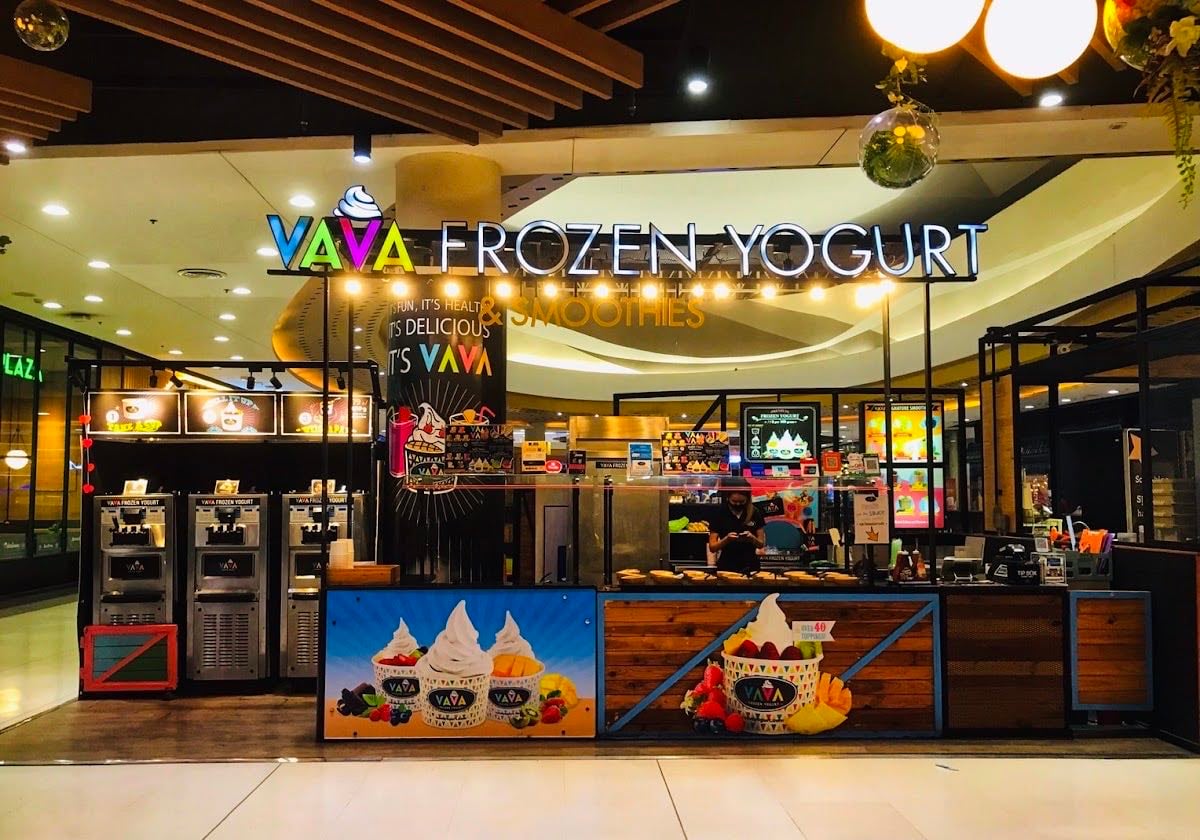 VAVA Frozen Yogurt at Central Chiang Mai